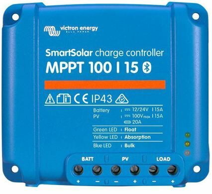 Solarladeregler MPPT Victron Smartsolar 100/15