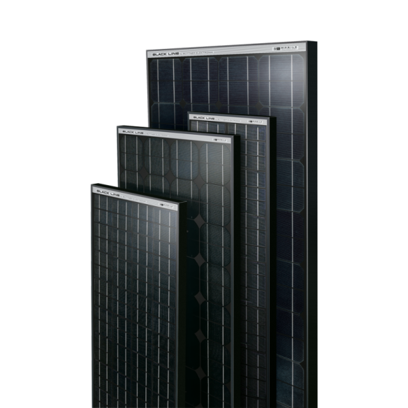 Büttner Solar-Komplettanlage Black Line MT 220-2 MC 2 x 110 Watt