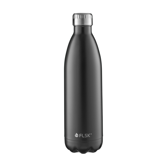 Thermoflasche 750 ml Schwarz