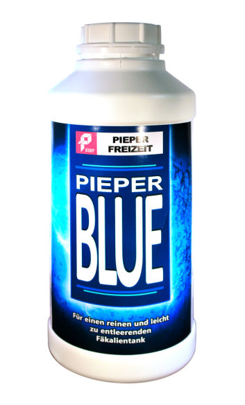 Pieper Kem Blue Camping Toilettenflüssigkeit WC Zusatz Sanitärflüssigkeit 2 Liter