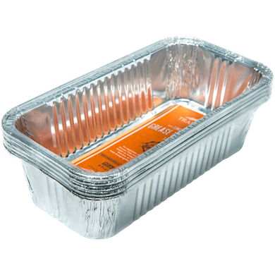 ALUMINIUMSCHALE FUR TIMBERLINE FETTAUFFANGSCHALE - 5 PACK ALUMINIUMSCHALE FUR TIMBERLINE FETTAUFFANGSCHALE - 5 PACK