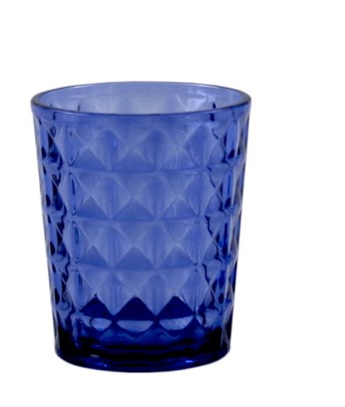 Wasserglas Stone Azur