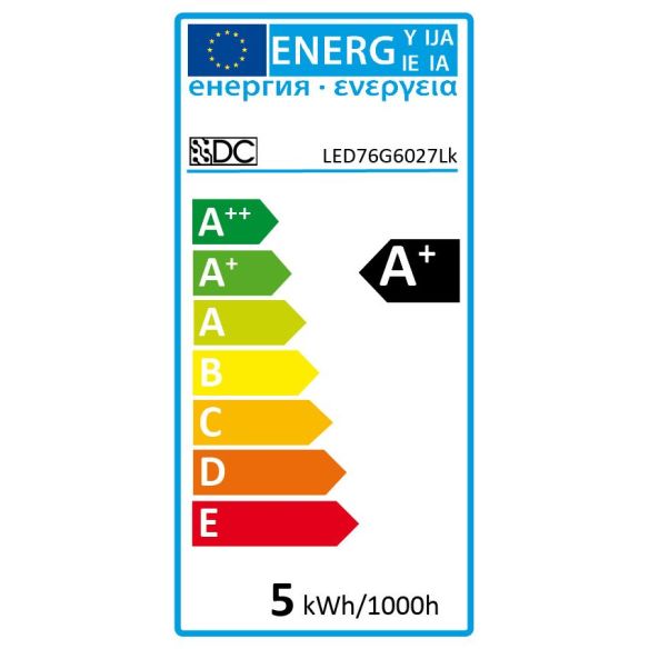 76er SMD Globe Energieeffizienz