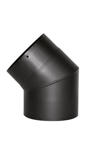Rohrbogen 45° 150 mm Stahl Schwarz Rohrbogen 45° 150 mm Stahl Schwarz