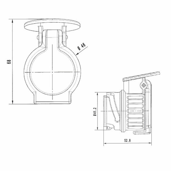 Super-Mini-Adapter DIN – ISO 1724