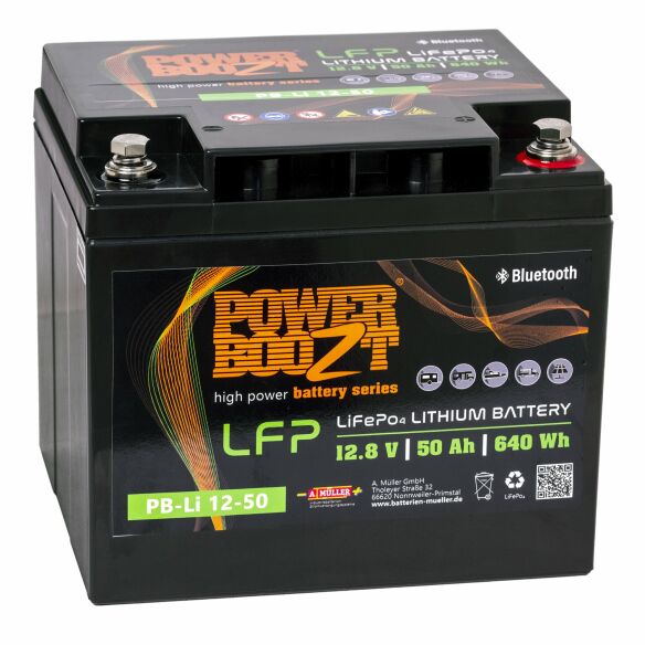 Powerboozt Lithium-Batterie