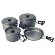 Trekking-Geschirrset eloxiert 310/573