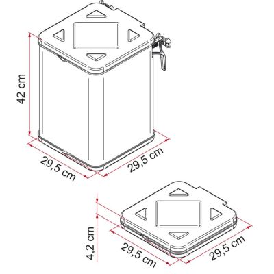 Mülleimer Pack Waste