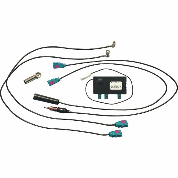 Antennen-Splitter FM/DAB+ und Signalverstärker Antennen-Splitter FM/DAB+ und Signalverstärker