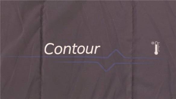 Outwell Deckenschlafsack Contour Dark Purple