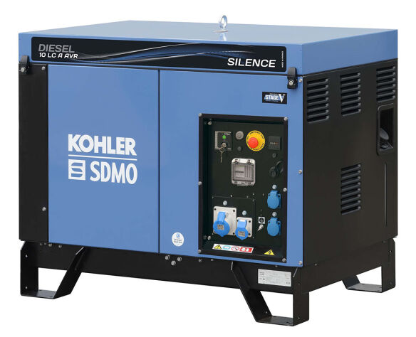 Kohler SDMO Stromerzeuger Diesel 10 Lc A Silence Avr C5