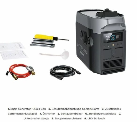 EcoFlow Smart Generator Dual Fuel (Benzin/Gas)