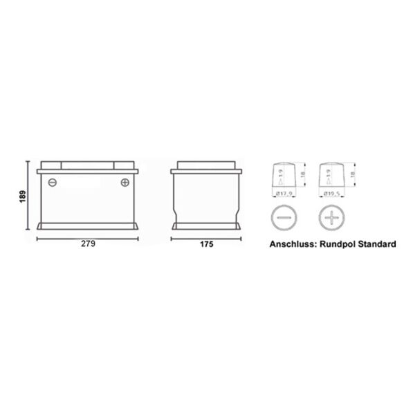 Lithium Starterbatterie, 105 Ah