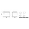 Lithium Starterbatterie, 105 Ah