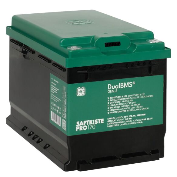 Lithium Batterie LiFePO₄ SaftkistePRO 170 Ah