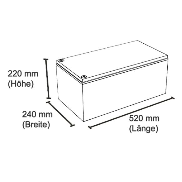 Lithium Batterie Polar, 460 Ah
