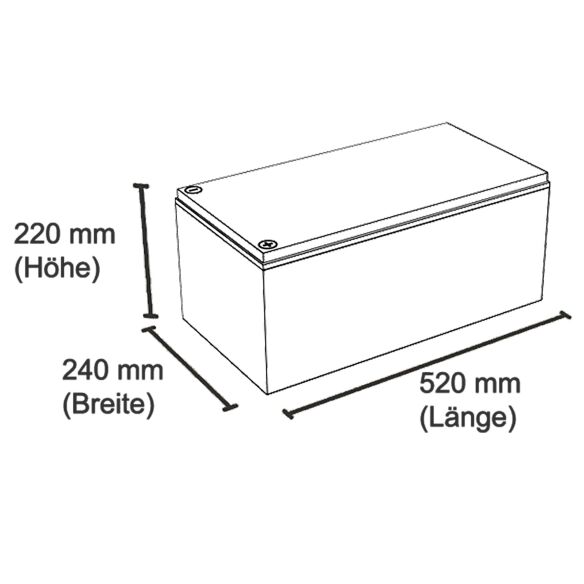 Lithium Batterie Polar 25,6 V/230 Ah
