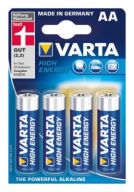 Batterie Varta High Energy Mignon LR 6 / AA, 4er-Pack 72 694