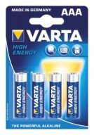 Batterie Varta High Energy Micro LR 03 / AAA, 4er-Pack 72 695