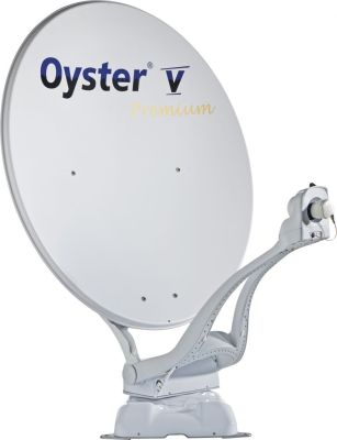 Oyster Vollautomatische Sat-Anlage 85 V Premium LNB: Single inklusive 1 x Oyster® TV 21,5 Zoll