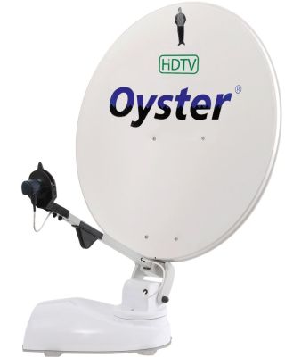 Vollautomatische Sat-Anlage Oyster® HDTV  ø 65 cm Twin Skew