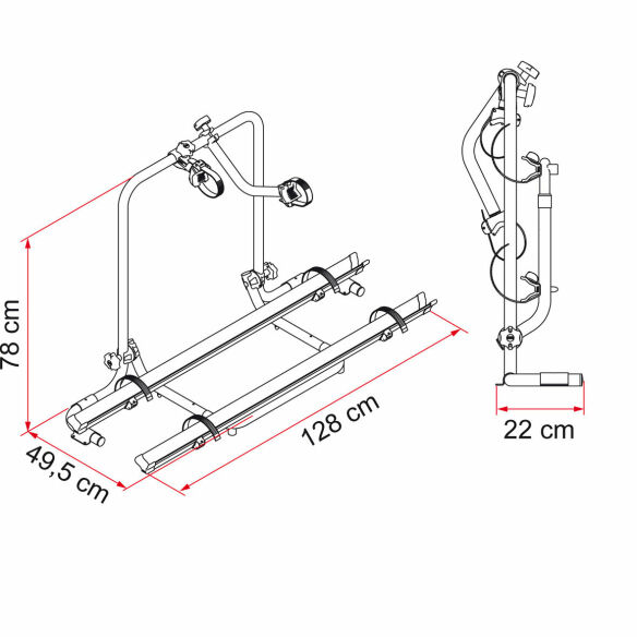 Fahrradträger Carry-Bike Garage Plus