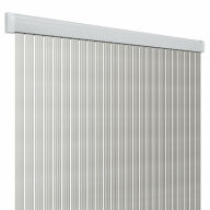 Türvorhang Band Lux, silber, 100 cm 501/067