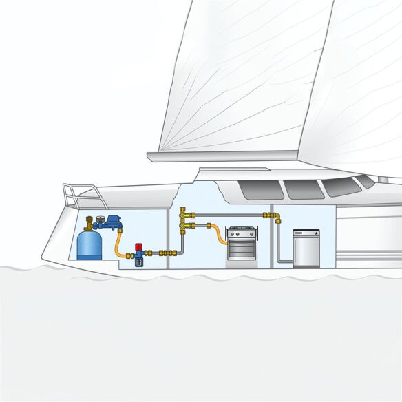 Schnellschlussventil Marine