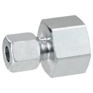 Gerade Aufschraubverschraubung GAIL 12 x G3/8 verzinkt 311/621