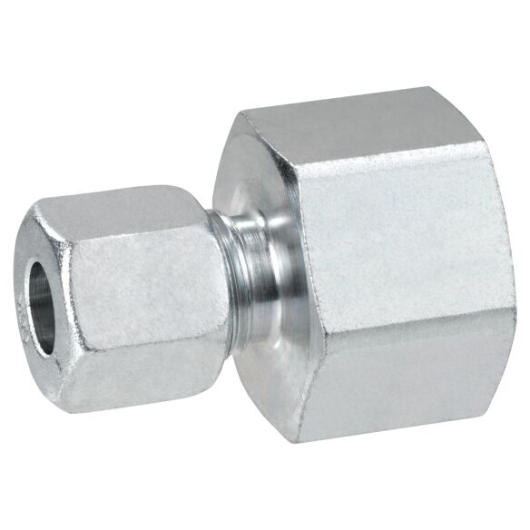 Gerade Aufschraubverschraubung GAIL 8 x G3/8 verzinkt