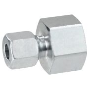 Gerade Aufschraubverschraubung GAIL 8 x G3/8 verzinkt