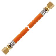 Gas-Hochdruckschlauchleitung 10 bar bds. RVS 8 x 800 MS 311/521