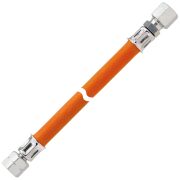 Gas-Hochdruckschlauchleitung 10 bar mit KST G 1/4 LH-ÜM x RVS 8 x 500