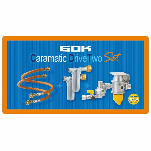  Sicherheits-Gasdruck-Regelanlage Caramatic DriveTwo Set, horizontal
