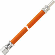 Gas-Mitteldruckschlauchleitung 10 bar, G1/4 LH-ÜM x RST 8 310/717
