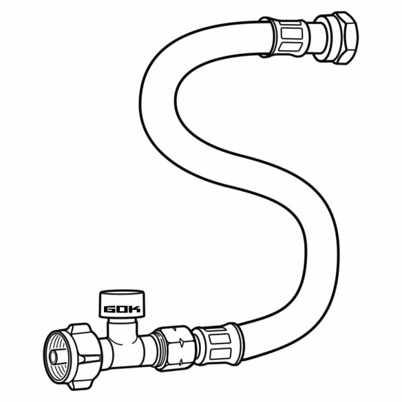 Hochdruck-Schlauchleitung Caramatic ConnectDrive G.8 (EU-Shell), 450 mm