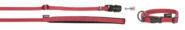 GoLeyGo Set Führleine + Halsband Rot Halsumfang 29-45 cm Gr. S Länge: 140-200 cm max. 15 kg