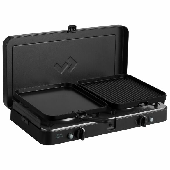 Cadac Gaskocher 2 Cook 3 Black Turbo Deluxe 30 mbar