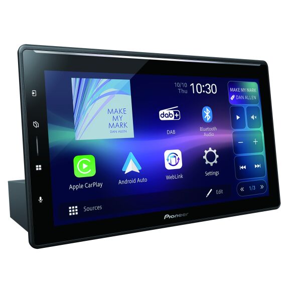 Moniceiver mit Navigations-App Pioneer SPH-EVO107DAB-C-D7