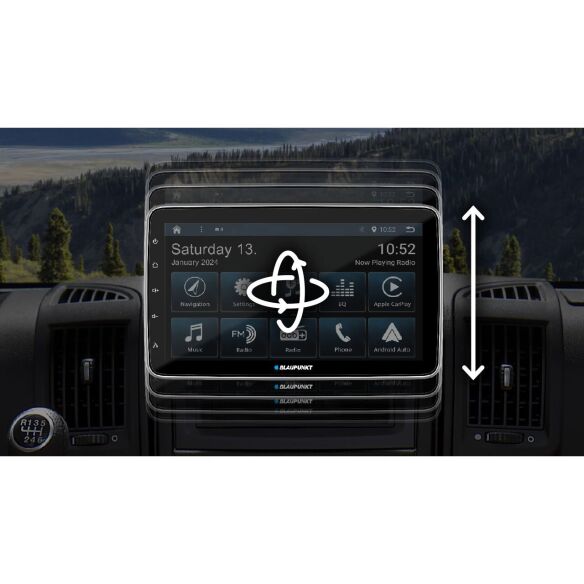 Navigationssystem Blaupunkt Hamburg 948 DAB