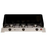 HPV Edelstahl 3-Flamm Gaskocher Tango mit ZS, 7,5 kW 310/652