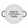 Paella-Pfanne Stahl poliert Ø 22 cm
