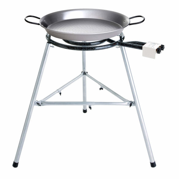 Paella Grill-Set: Comfort Line 3 /55cm Gastro-/Cateringausführung mit Zündsicherung