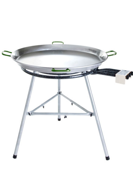 Paella Grill-Set: Comfort Line 6/ 90cm Gastro-/Cateringausführung m. Zündsicherung