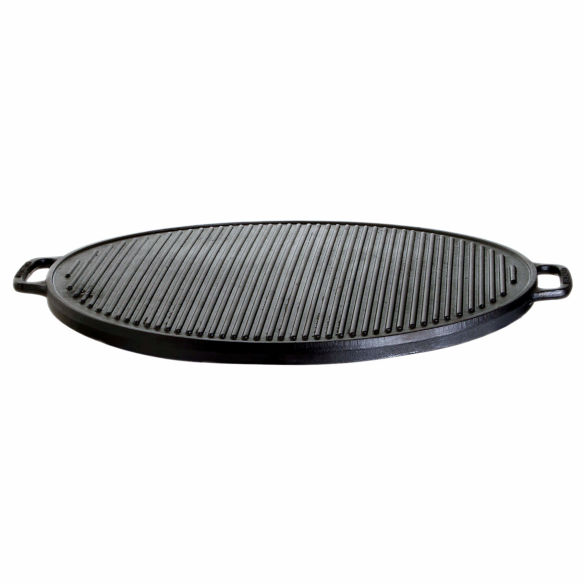 Paella-Grill-Set 2 inkl. Grillplatte aus Gusseisen mit Zündsicherung - Gastro-/Catering-Ausführung 