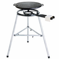 Paella-Grill-Set 2 inkl. Grillplatte aus Gusseisen mit Zündsicherung - Gastro-/Catering-Ausführung  105502z