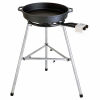 Paella-Grill-Set 2 Gusspfannen 50cm mit Zündsicherung Gastro-/Catering-Ausführung