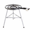 Paella-Grill-Set 4 Gusspfannen 80cm mit Zündsicherung Gastro-/Catering-Ausführung