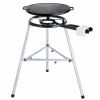 Paella-Grill-Set 2 inkl. Grillplatte aus Gusseisen 45cm