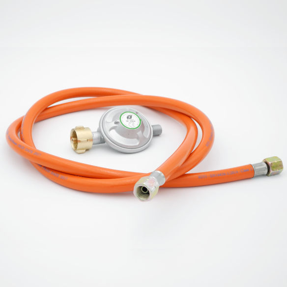 Gasdruckminderer mit Gasschlauch 50 mbar (Set) Gasdruckminderer mit Gasschlauch 50 mbar (Set)